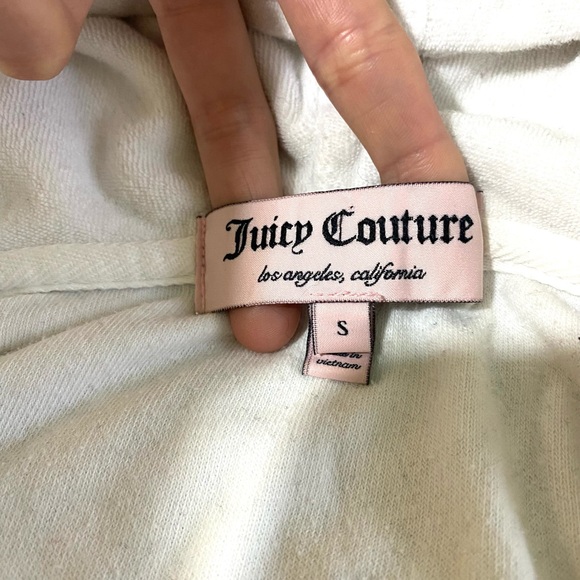 Small Juicy Couture Terry Cloth Track Jacket with Colourful Design🌈 - Picture 6 of 13